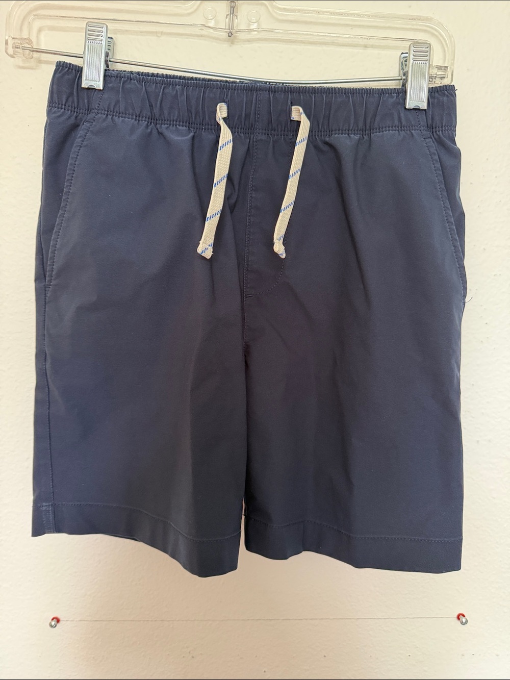 Crewcuts Navy Elastic-Waist Active Shorts
